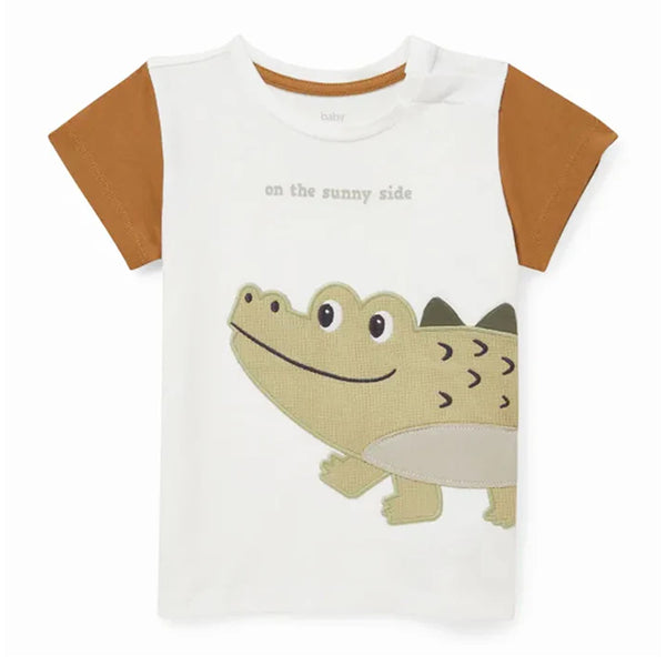 CA On The Sunny Side Crocodile Patch T-Shirt