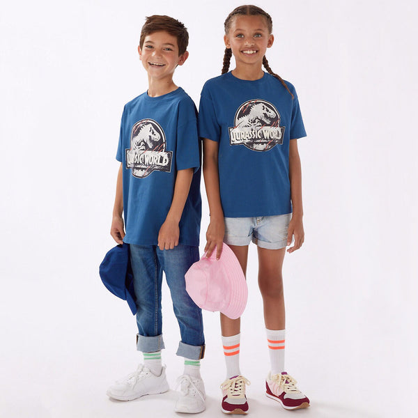 MS Jurassic World Print Pure Cotton T-Shirt