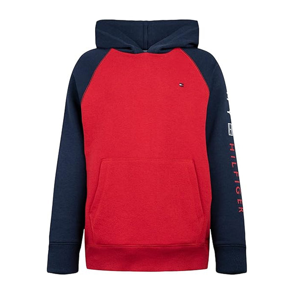TH Boy Red And Blue Hoodie