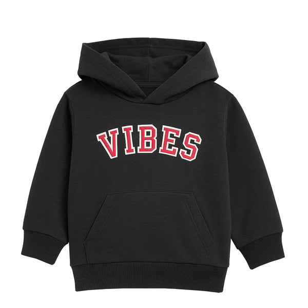 NXT Boy Grey Vibes Printed Hoodie