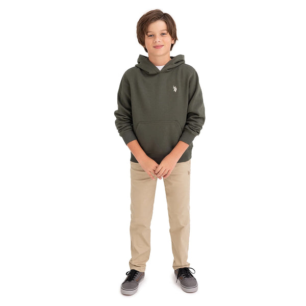 UP Boy Olive Polo hoodie