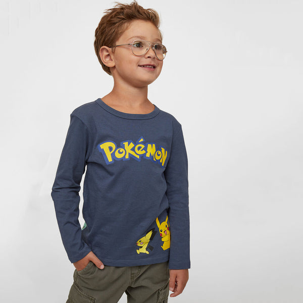 HM Boy Pokemon Printed T-Shirt