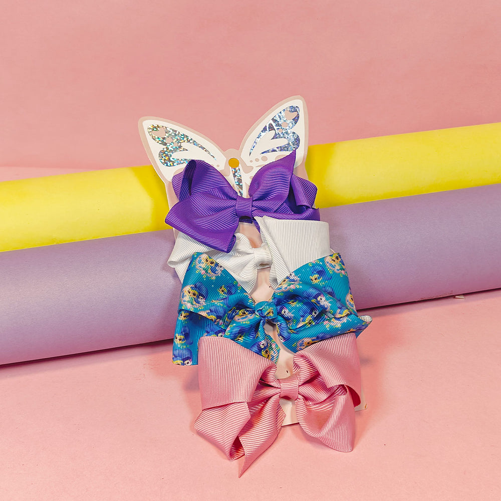 Girl Colorful Stylish Hair Bows