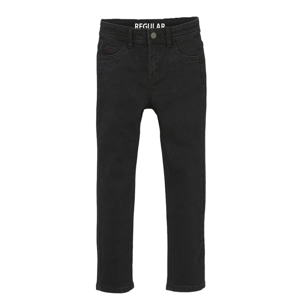 T A O Regular Denim Black Pant