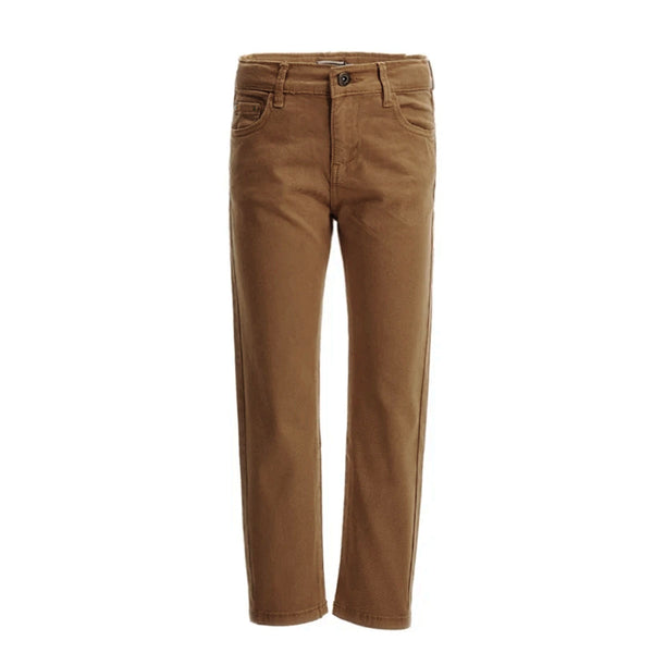 OM Denim Cotton Brown Pant