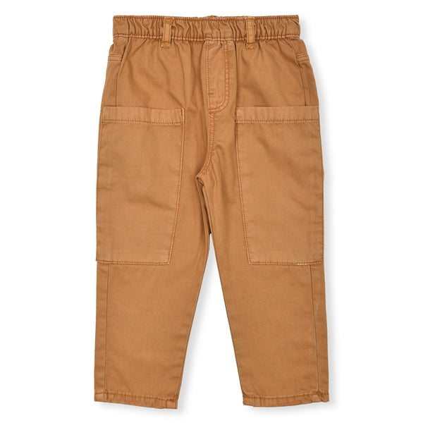 T A O Denim Brown Pant With Long Pocket