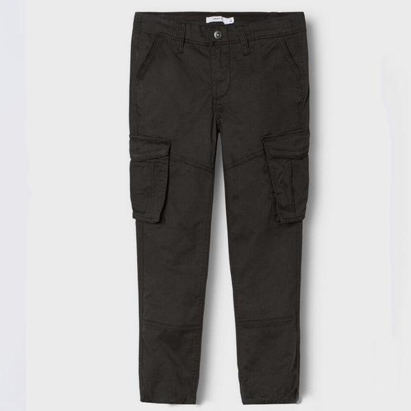 N IT Boy Black Color Six Pocket Pant