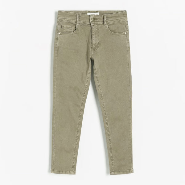 RSD Boy Camel Color Slim Fit Stretch Pant