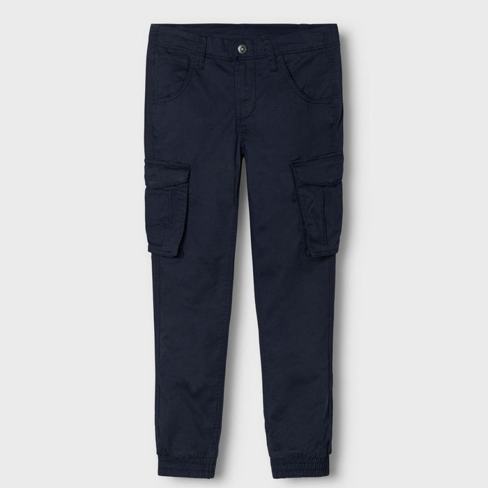 N IT Boy Navy Blue Color Six Pocket Jogger Pant