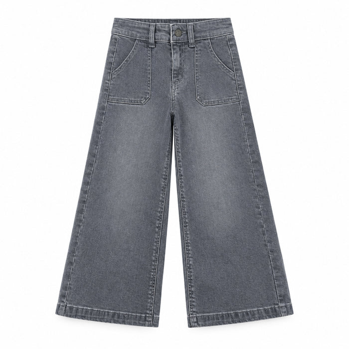 Girl Grey Palazzo Pant
