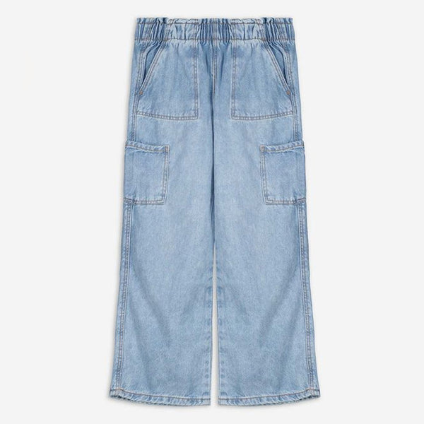 DOPO Sky Blue High Waisted Pant