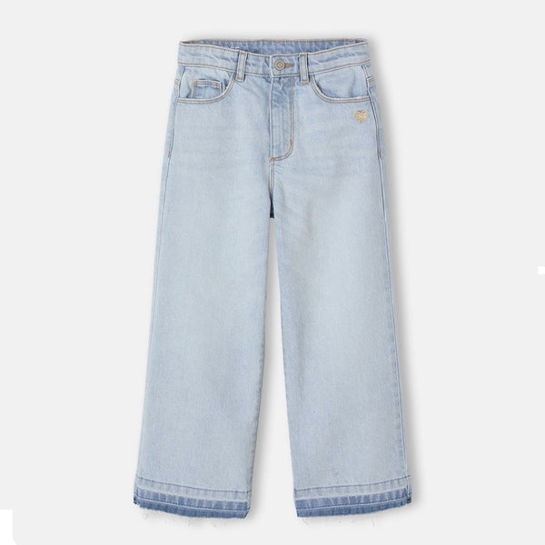 VBD Denim Sky Blue Frayed Hems Jeans