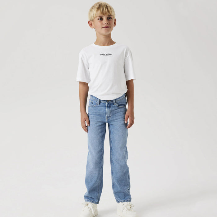 N IT Straight Leg Jeans Light Blue Denim