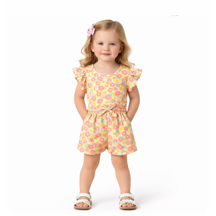 PICA Girl Multi Flowers Printed Jumpsuit