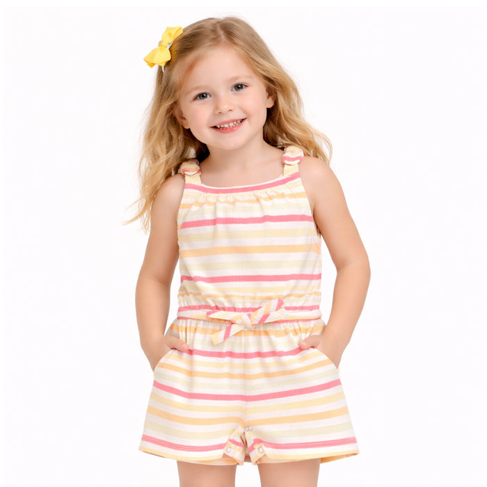PICA Girl Colorful Lining Jumpsuit