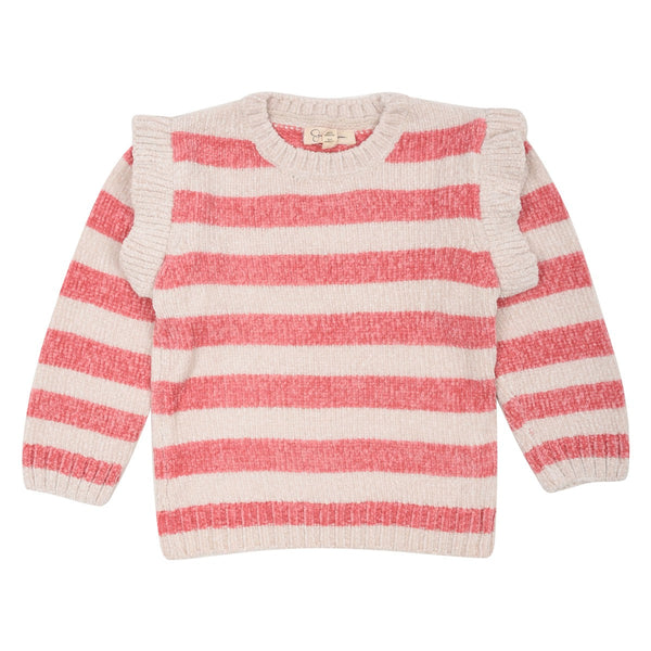 JS Girl Chenille threads polyester Sweater