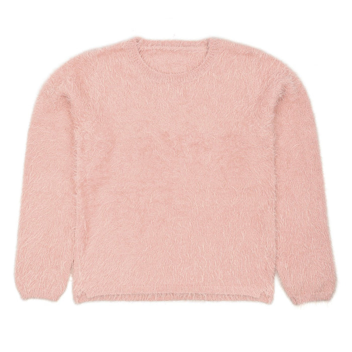 JS Girl Rabbit Wool T Pink Sweater