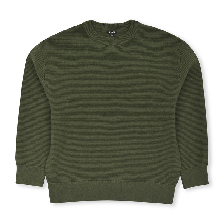 K I A B I Boy Green Sweater - TinyTikes.pk