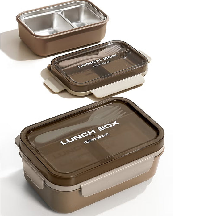 KIDS Plastic Lunch Box-4 Food Compartments