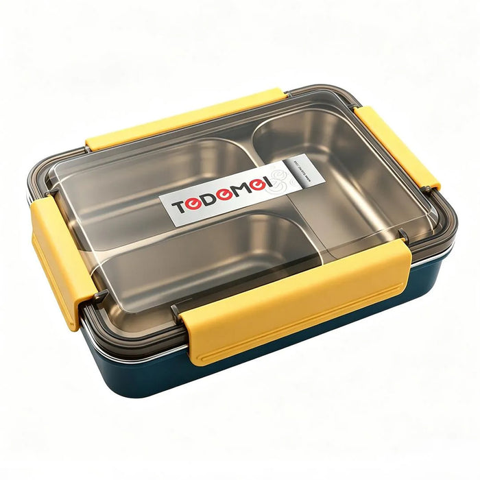 KIDS Stainless Steel Lunch Box-3 Food Compartments