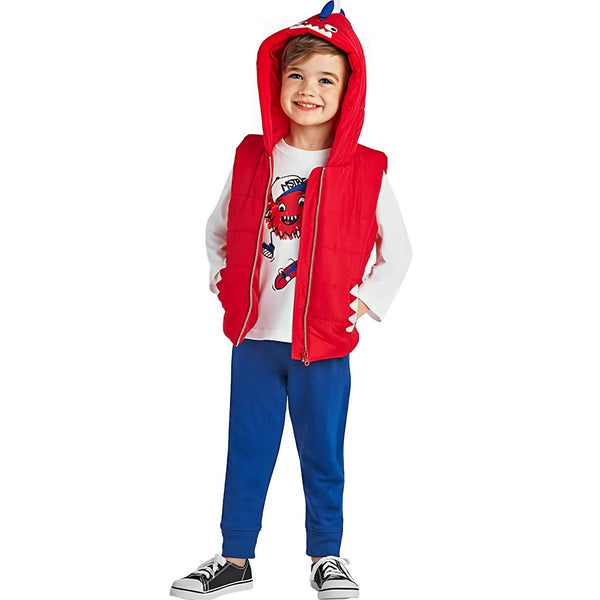 M MARK Red Puffer Jacket - TinyTikes.pk