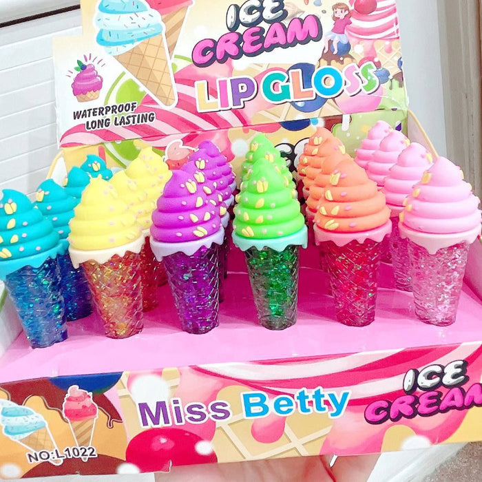 Miss BETTY ICECREAM Lip Gloss - TinyTikes.pk