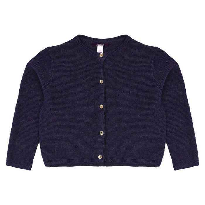 OK Girl Blue Knitted Bulero Cardigan