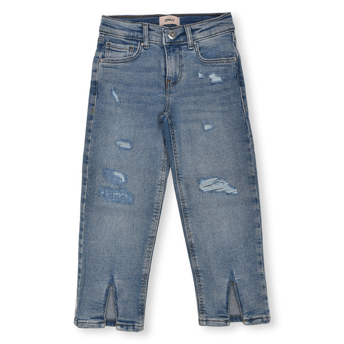 ON LY Girl Ruff And Tuff Front Cut Bell Bottom