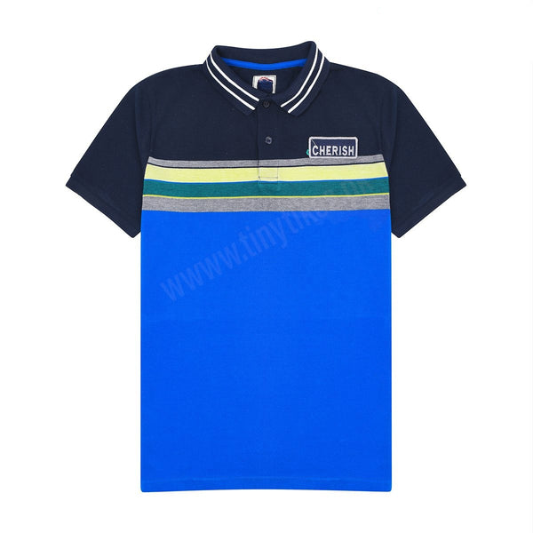 Imported Polo Blue T-Shirt - TinyTikes.pk