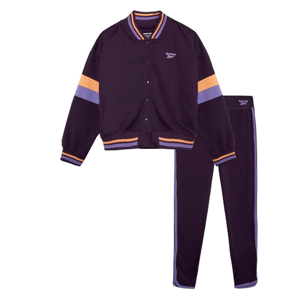 R BOK Girl Purple Track Suit