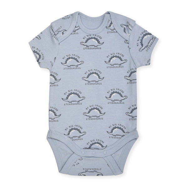 CA Boy Dinosaur Print Romper