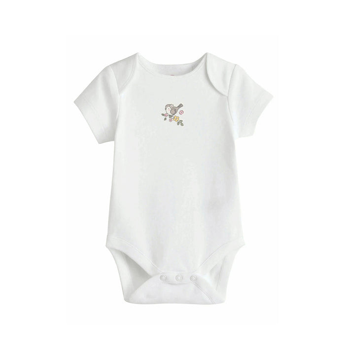 Girl Off White Sparrow Printed Romper
