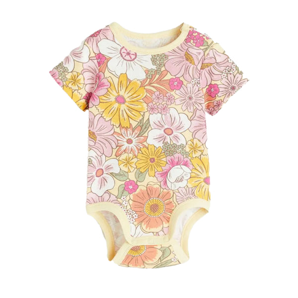 HM Girl Floral Printed Romper