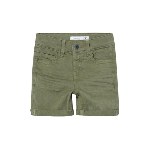N IT Boy Denim Green Shorts