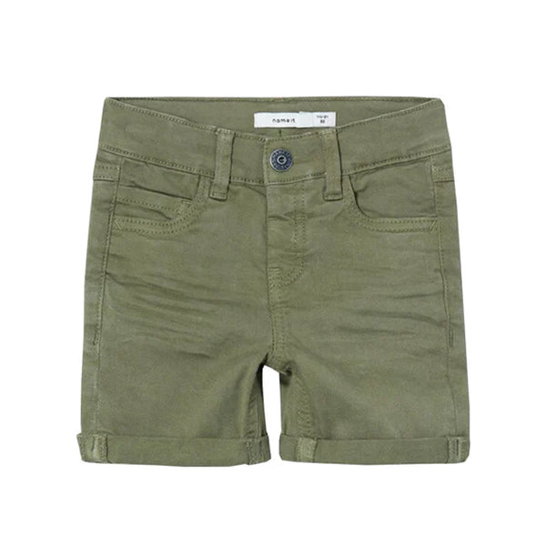 N IT Boy Denim Green Shorts