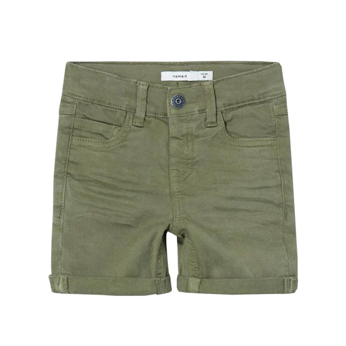 N IT Boy Denim Green Shorts