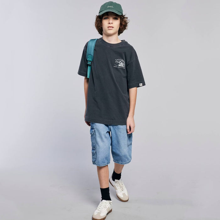VBD Boy Denim Blue Short