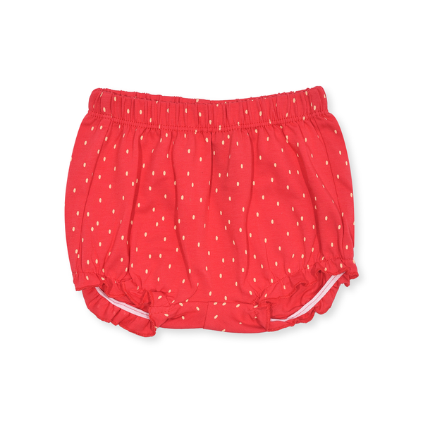 Girl Red Yellow Circle Organic Short