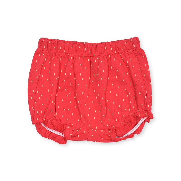 Girl Red Yellow Circle Organic Short