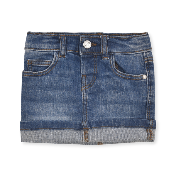 OM Girl Denim Blue Skirt