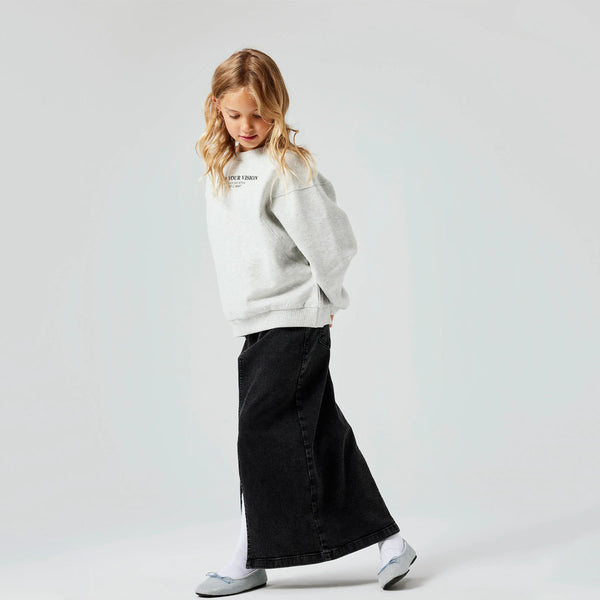 N IT Girl Denim Black Skirt