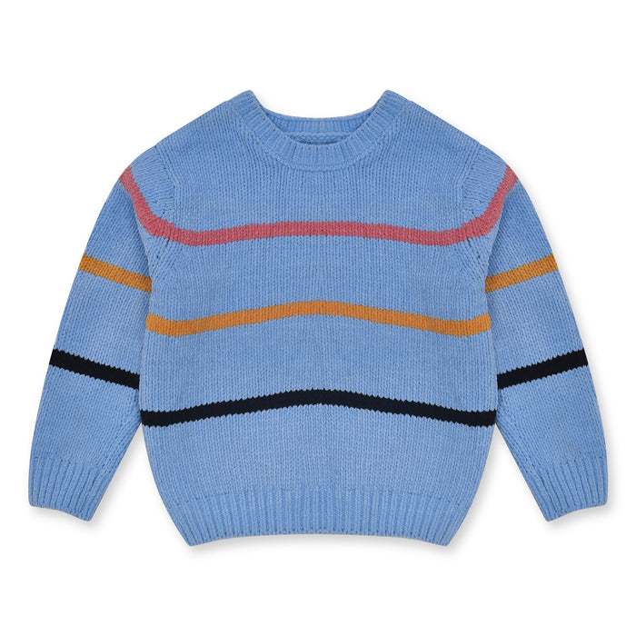 MC Boy Blue Multi Lining Sweater