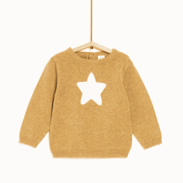 T E X Star Print Sweater