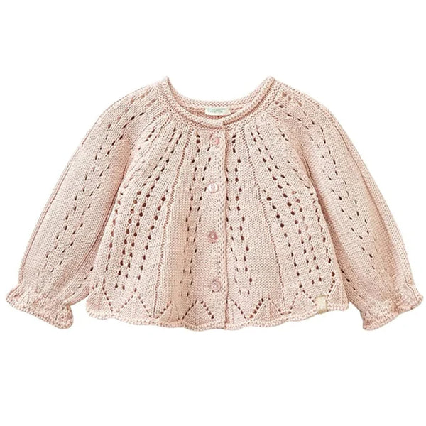 S CUTE Girl Peach Knitted bulero