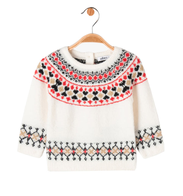 GMO Girl White Sweater