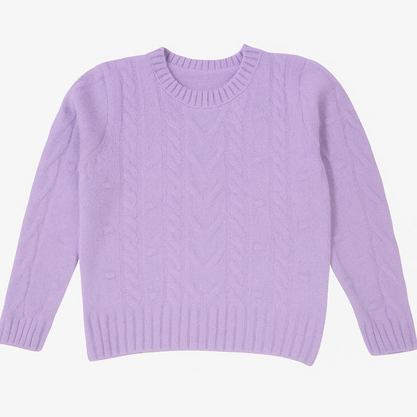 MC Girl Purple Sweater