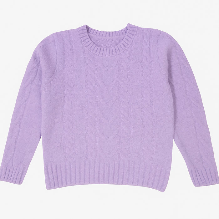 MC Girl Purple Sweater