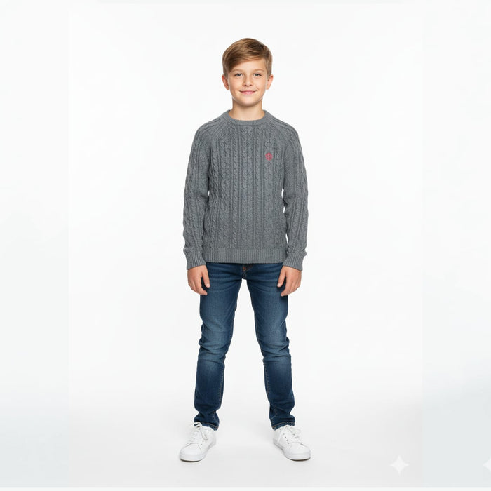 MC Girl Grey Sweater