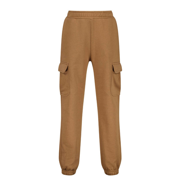 Boy Brown Side Pocket Inner Fleece Grip Trouser