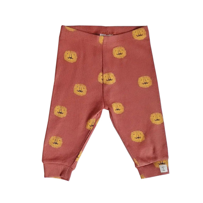NXT Brown Lion Printed Thermal Trouser
